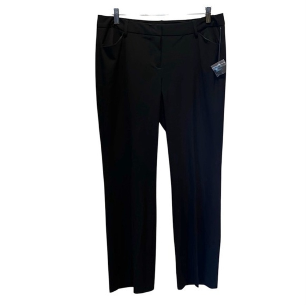 New Mixit Women’s Black Slacks Pants Trousers Size 12P Petite NWT